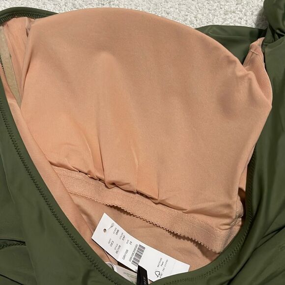 NWT- J Crew- 24+ One Shoulder One Piece Ruched Swimsuit - Picture 8 of 10